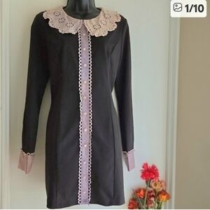 Dolls Kill | Sugar Thrillz Black Lace Dress